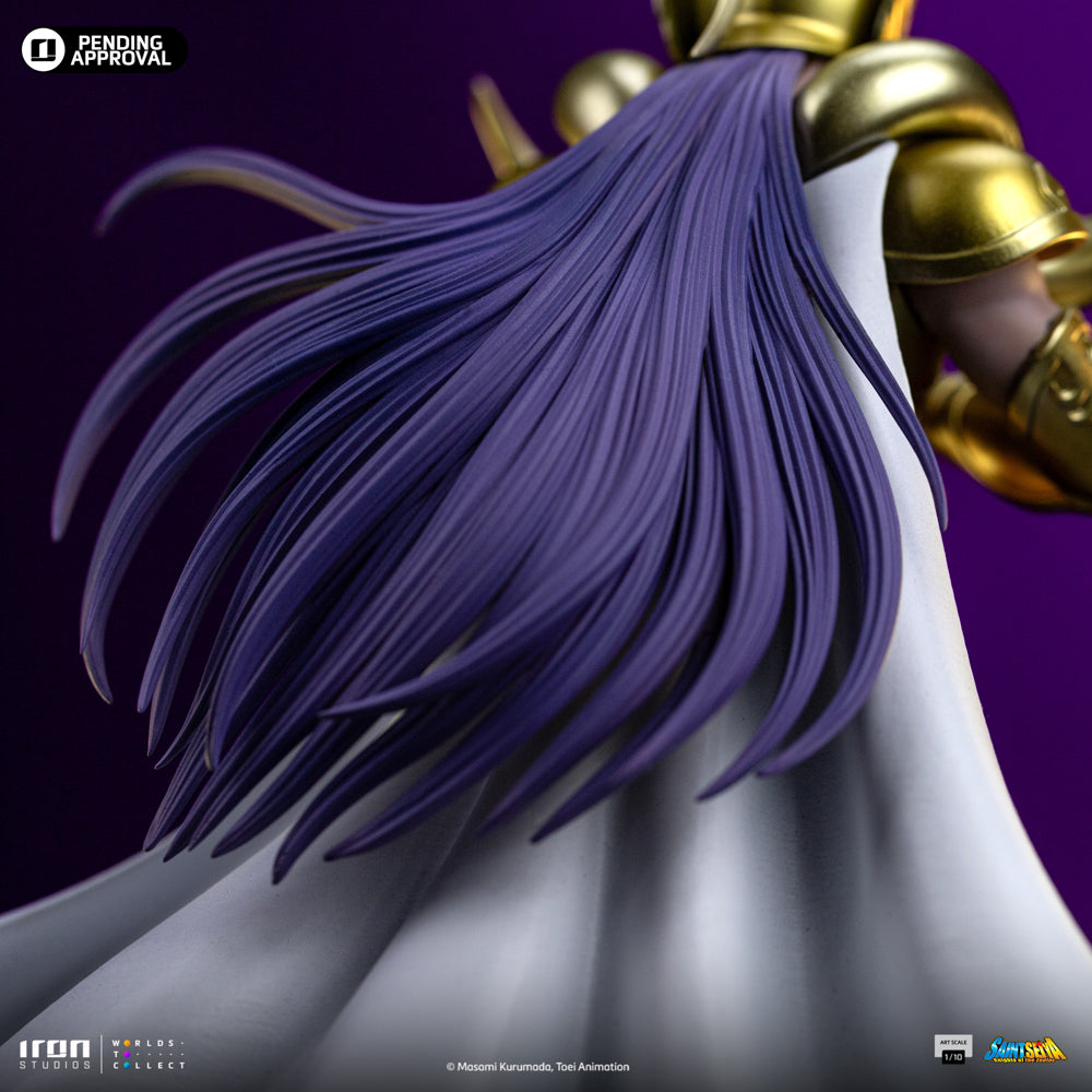 Estátua Aries Mu - Saint Seiya - Art Scale 1/10 - Iron Studios