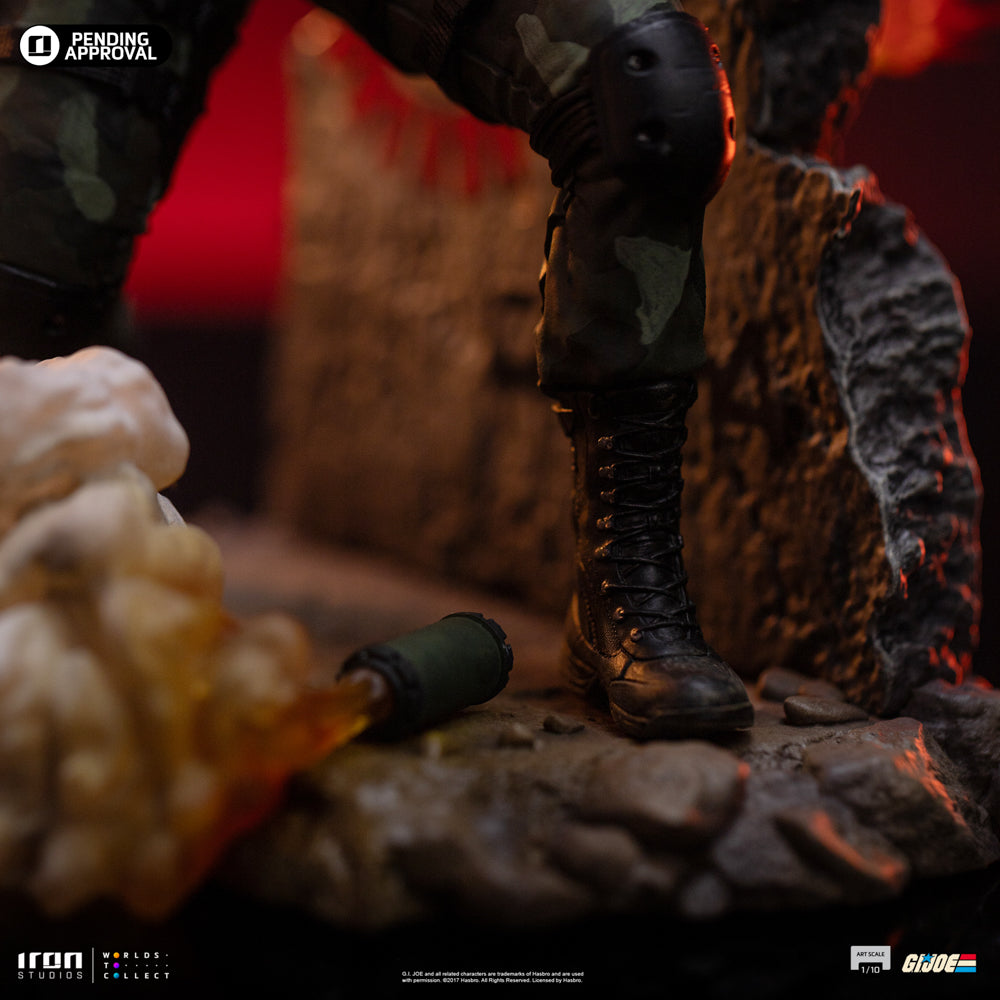 Estátua Flint - G.I Joe - Art Scale 1/10 - Iron Studios