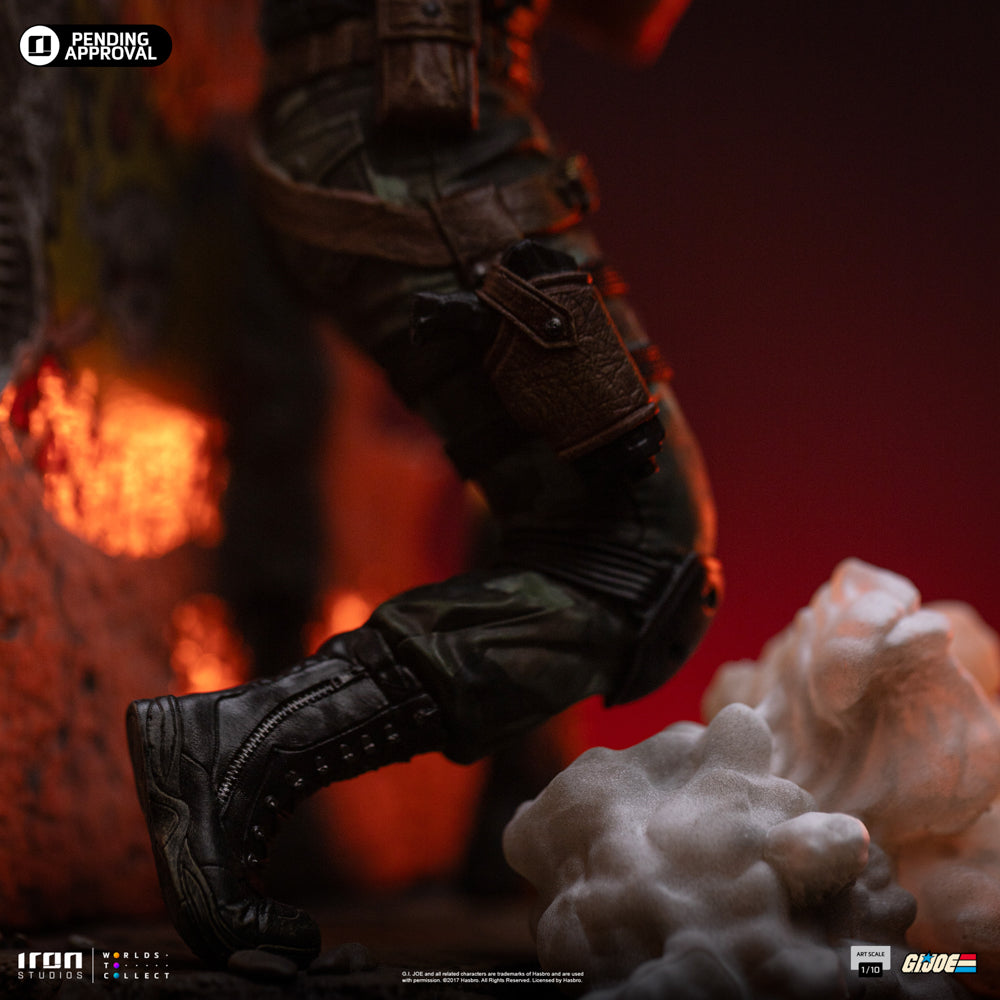Estátua Flint - G.I Joe - Art Scale 1/10 - Iron Studios