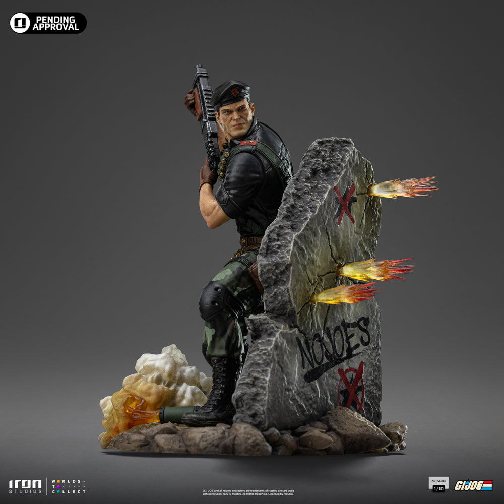Estátua Flint - G.I Joe - Art Scale 1/10 - Iron Studios