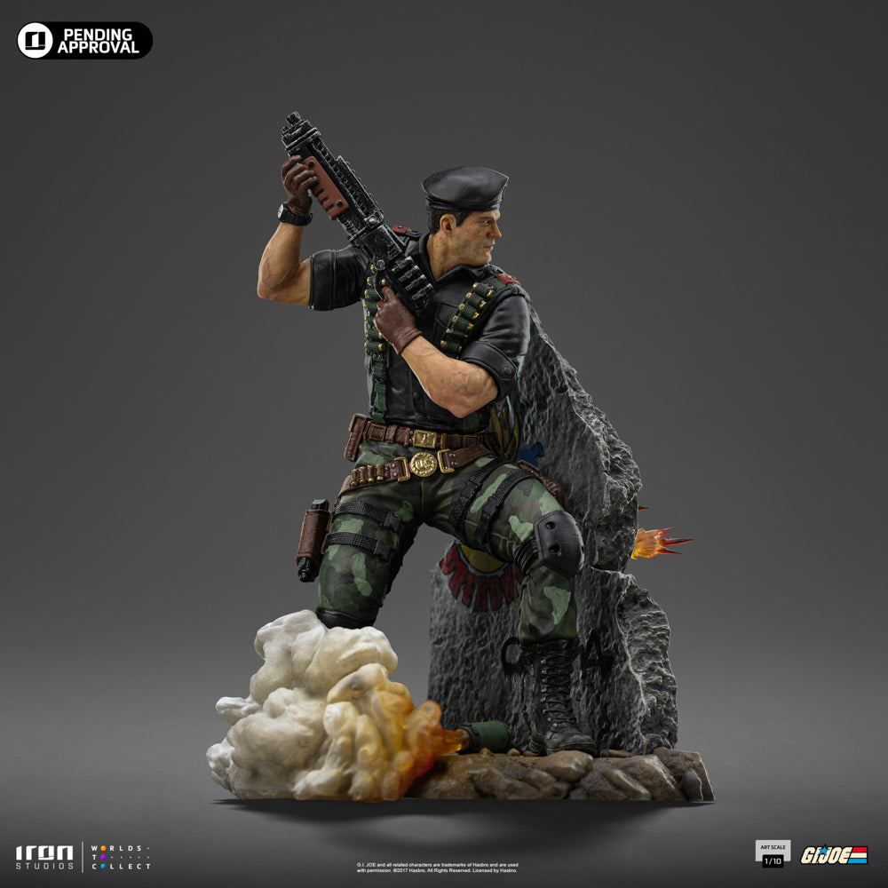 Estátua Flint - G.I Joe - Art Scale 1/10 - Iron Studios