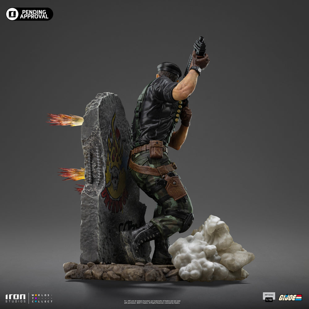 Estátua Flint - G.I Joe - Art Scale 1/10 - Iron Studios