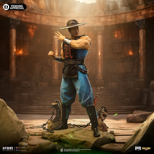 Estátua Kung Lao - Mortal Kombat - Art Scale 1/10 - Iron Studios