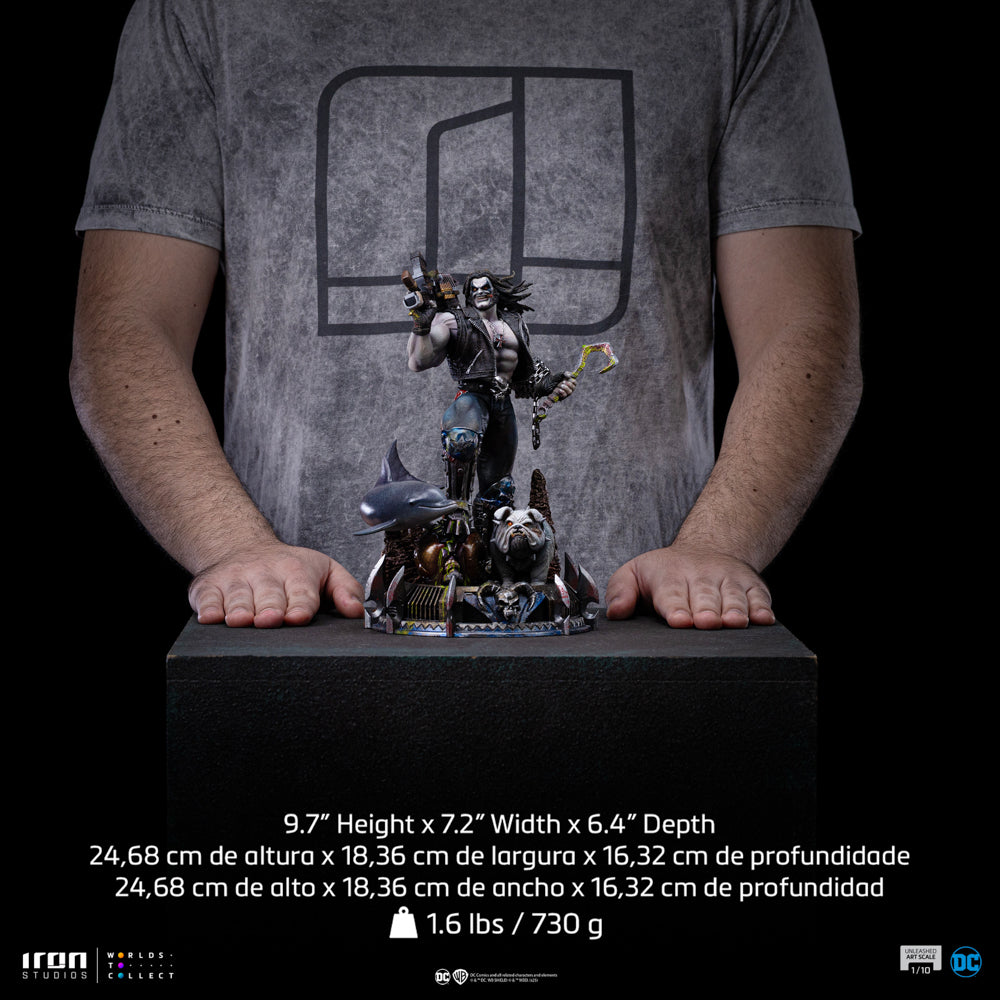 Estátua Lobo Unleashed - DC Comics - Art Scale 1/10 - Iron Studios