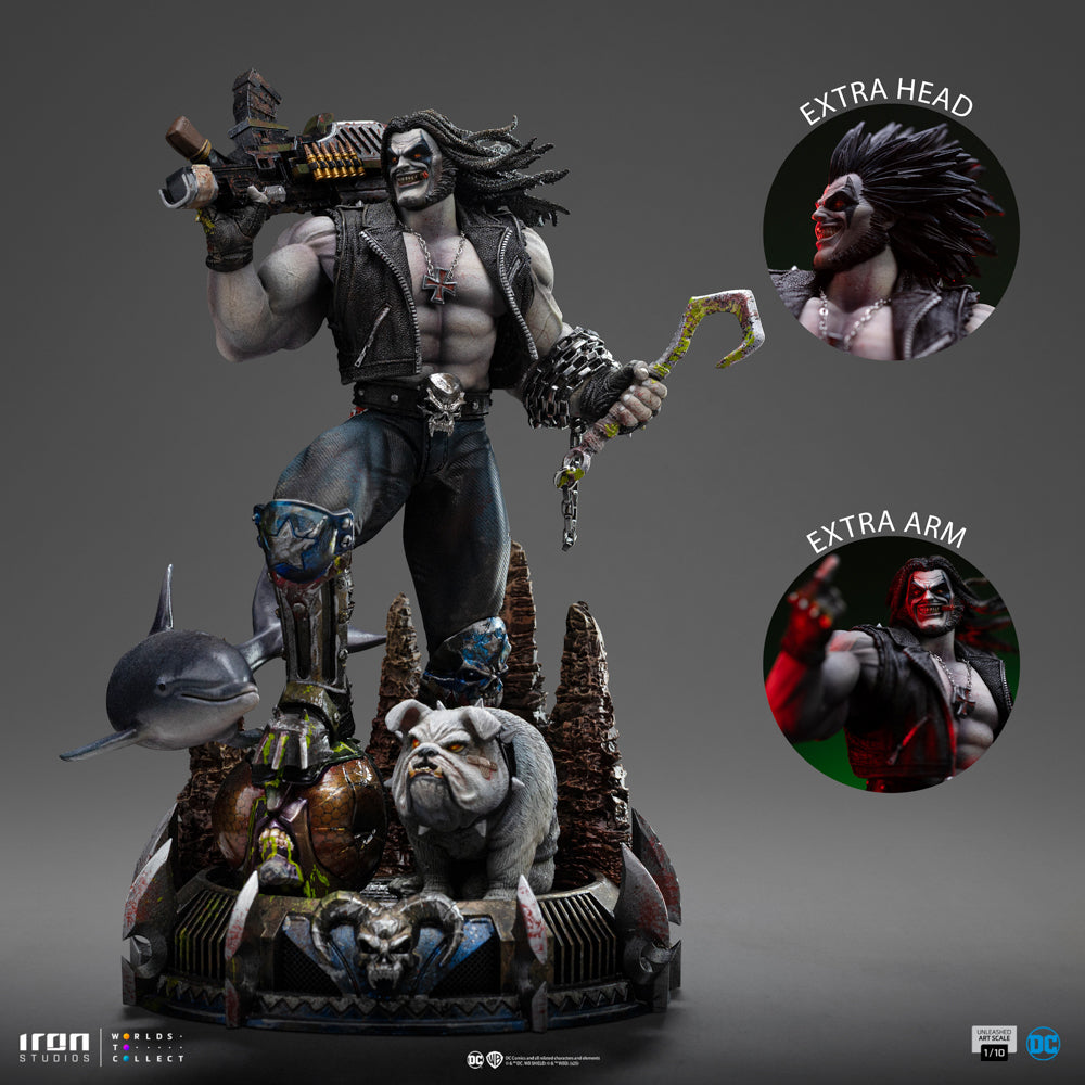 Estátua Lobo Unleashed - DC Comics - Art Scale 1/10 - Iron Studios