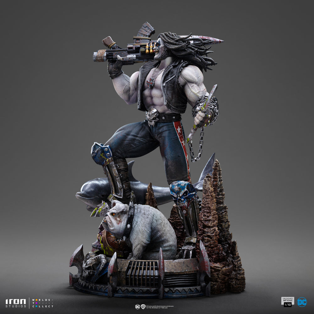 Estátua Lobo Unleashed - DC Comics - Art Scale 1/10 - Iron Studios
