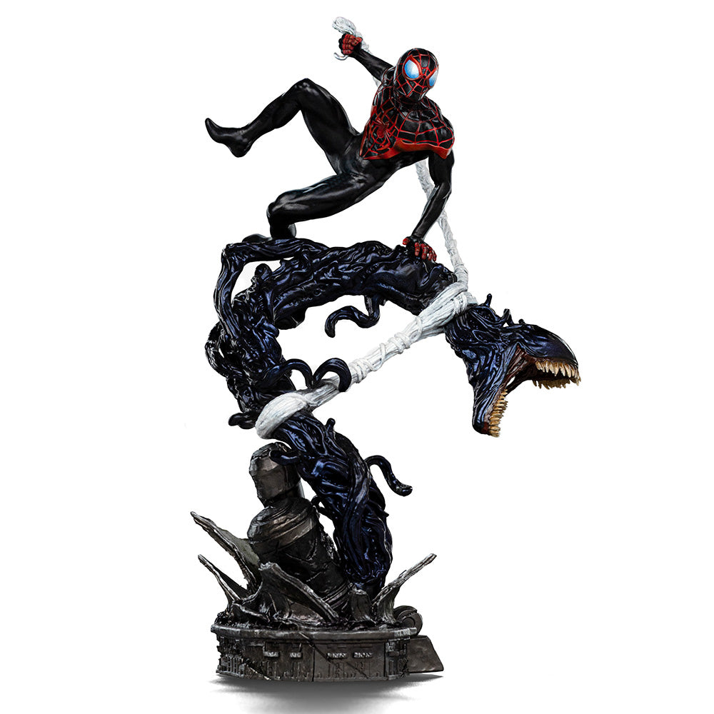 Estátua Miles Morales - Spider-Man vs Villains Diorama - BDS Art Scale 1/10 - Iron Studios