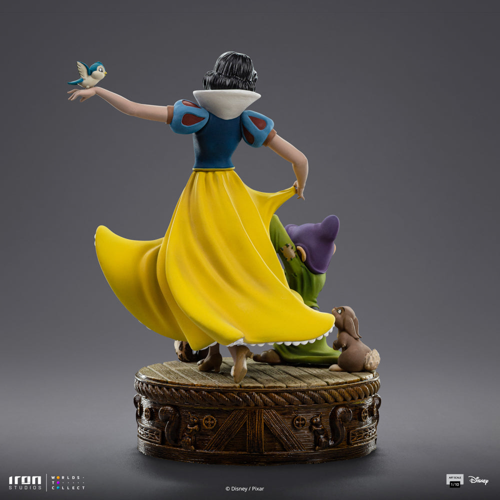 Estátua Snow White - Snow White and the Seven Dwarves - Disney Classic - Art Scale 1/10 - Iron Studios