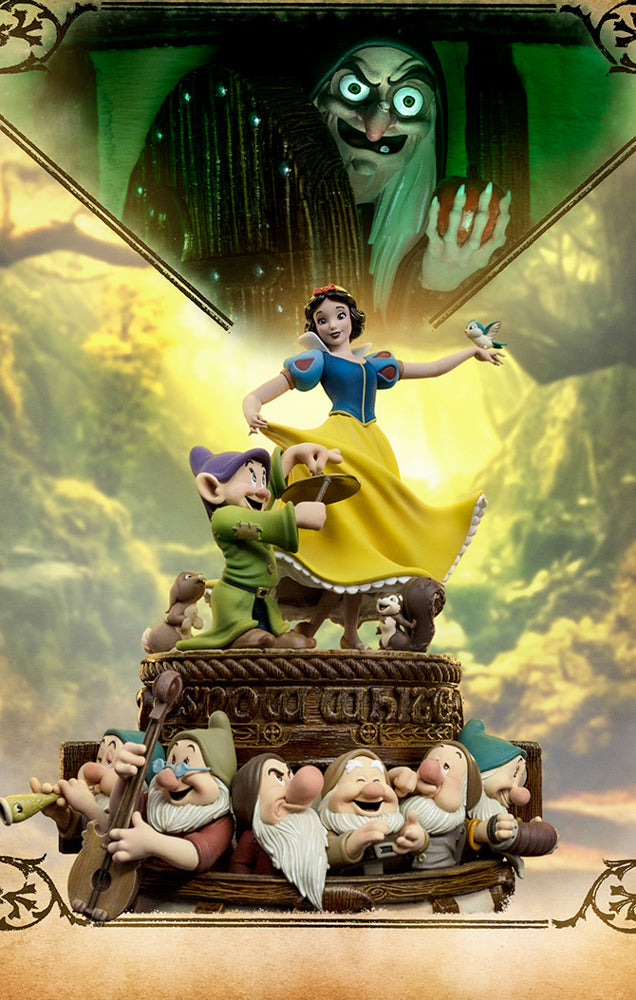 Estátua Snow White Deluxe - Snow White and the Seven Dwarves - Disney Classic - Art Scale 1/10 - Iron Studios