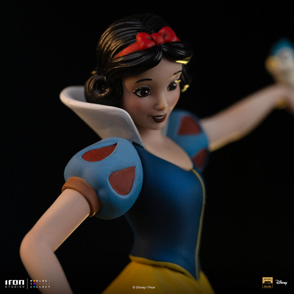 Estátua Snow White Deluxe - Snow White and the Seven Dwarves - Disney Classic - Art Scale 1/10 - Iron Studios