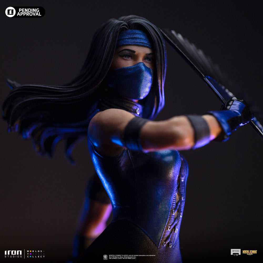Estátua Kitana - Mortal Kombat - Art Scale 1/10 - Iron Studios