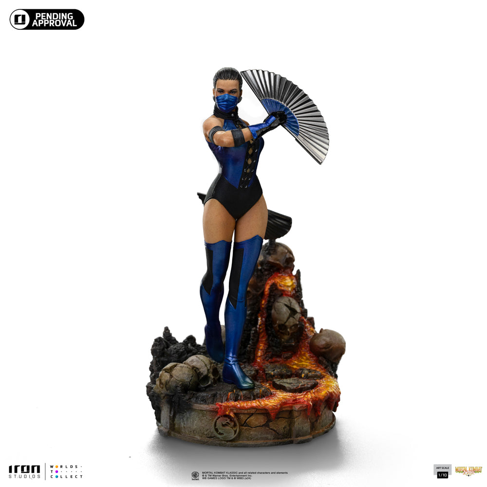 Estátua  Kitana - Mortal Kombat - Art Scale 1/10 - Iron Studios