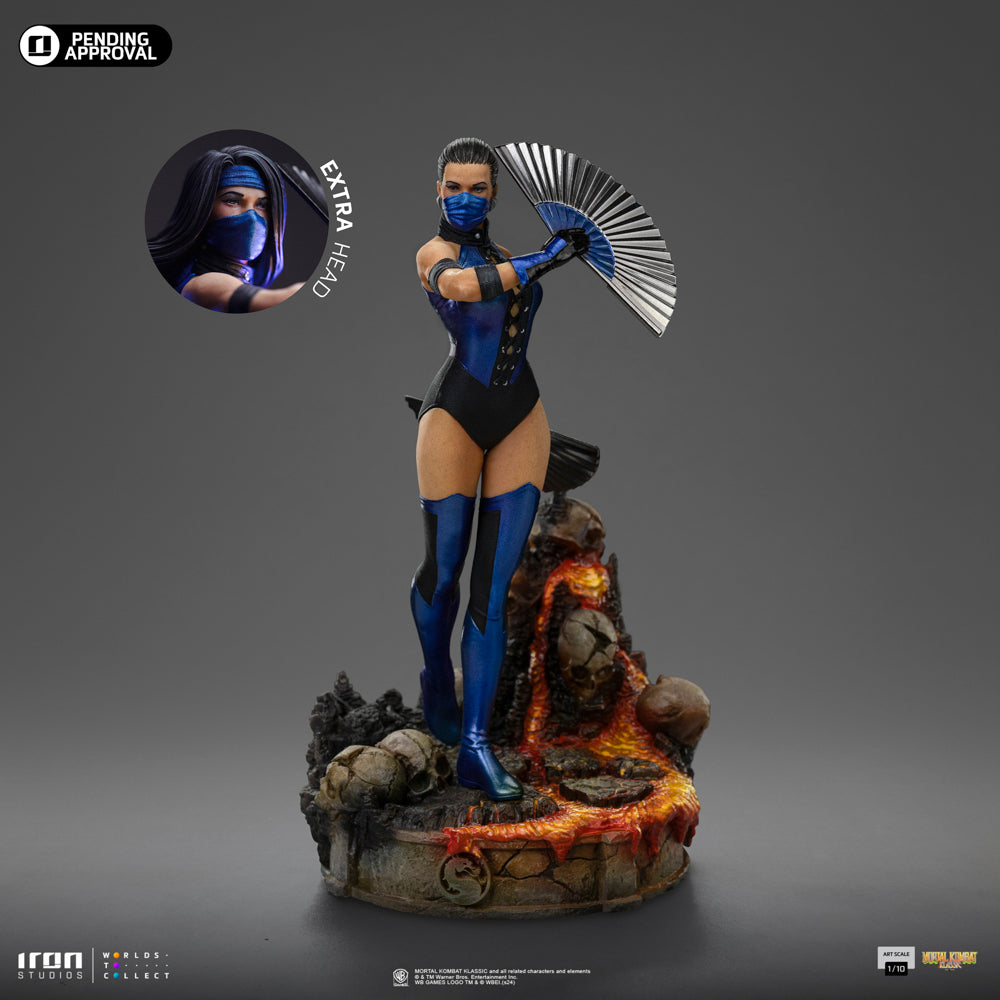 Estátua Kitana - Mortal Kombat - Art Scale 1/10 - Iron Studios