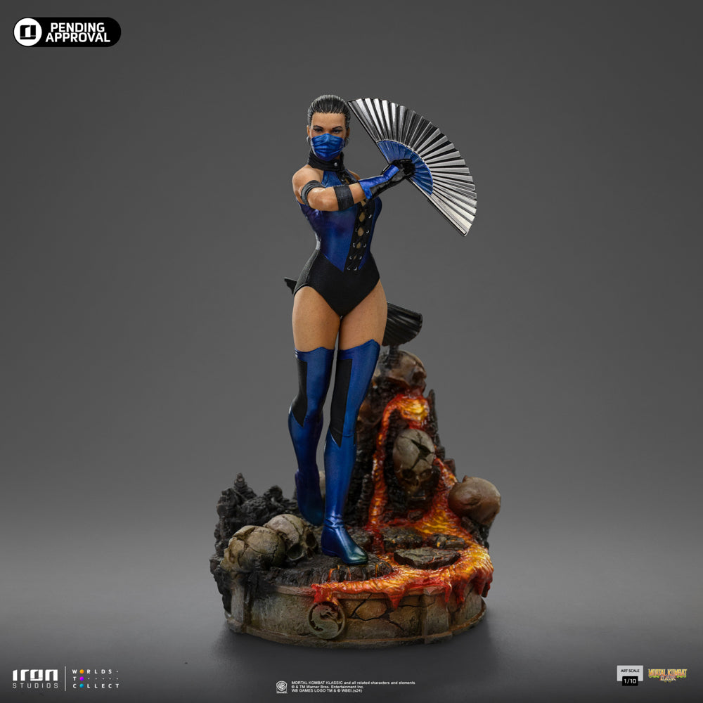 Estátua  Kitana - Mortal Kombat - Art Scale 1/10 - Iron Studios