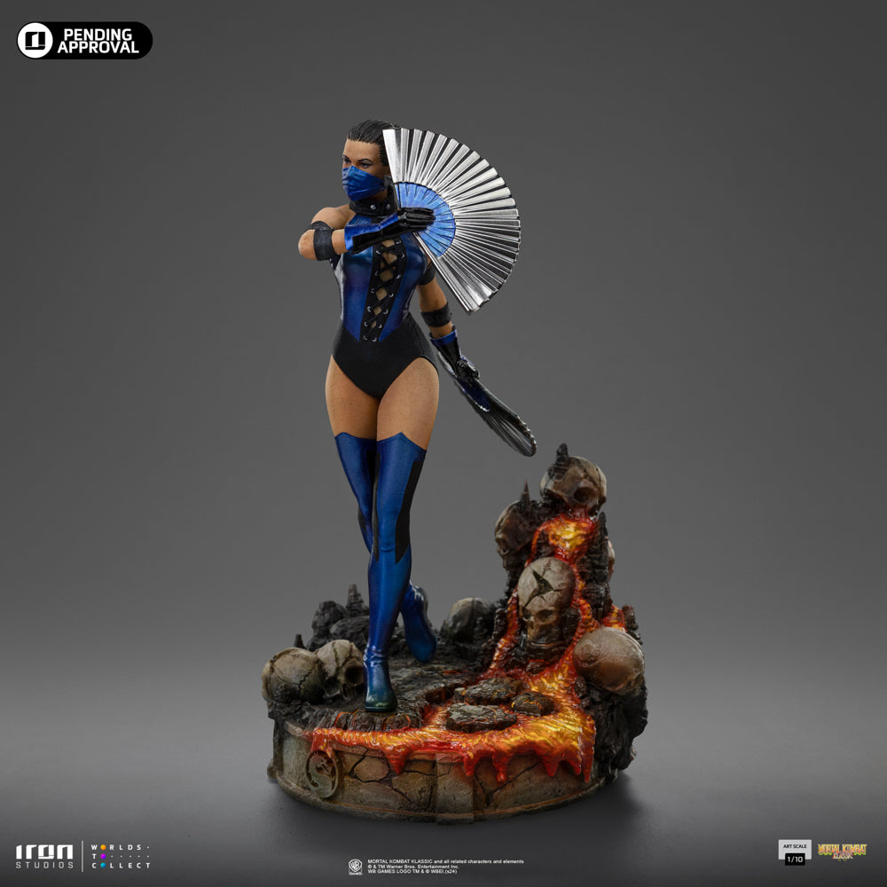 Estátua Kitana - Mortal Kombat - Art Scale 1/10 - Iron Studios