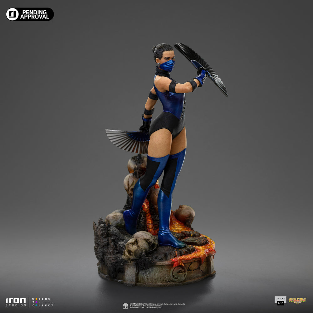Estátua Kitana - Mortal Kombat - Art Scale 1/10 - Iron Studios