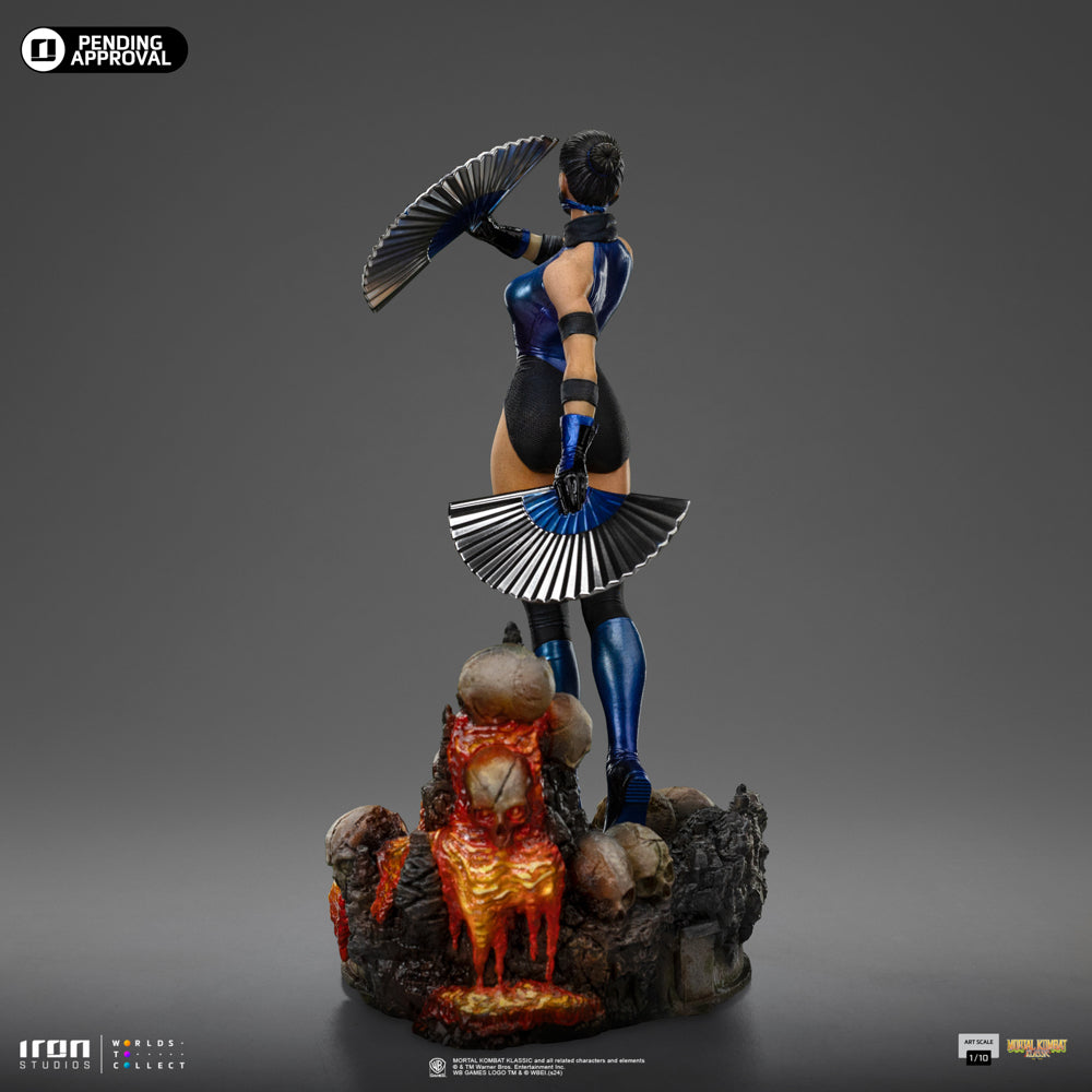 Estátua  Kitana - Mortal Kombat - Art Scale 1/10 - Iron Studios