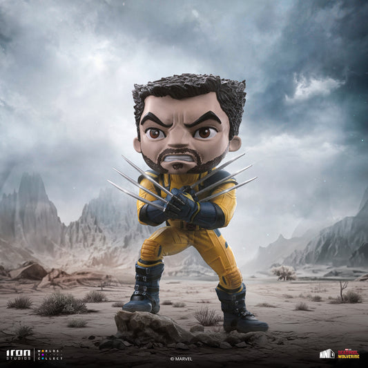 Estátua  Wolverine (Unmasked) - MiniCo - Iron Studios
