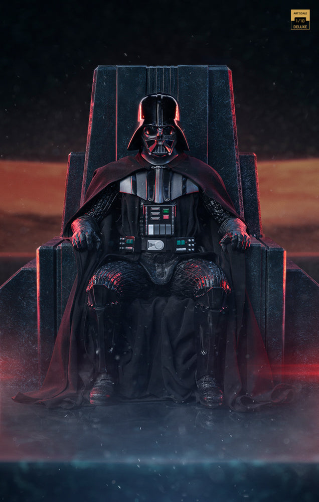 Estátua Darth Vader on Throne 1/10 - Star Wars - Art Scale 1/10 - Iron Studios