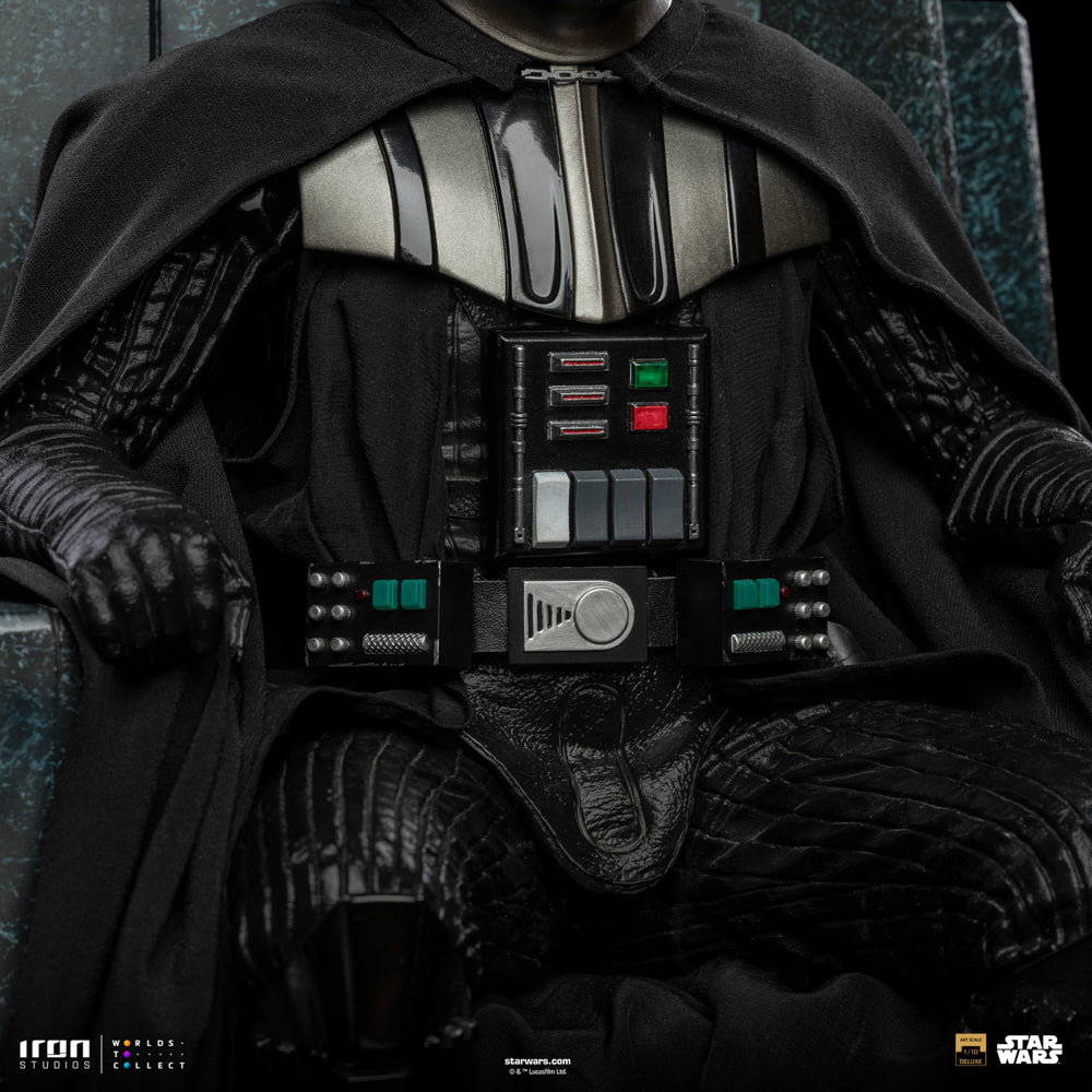 Estátua Darth Vader on Throne 1/10 - Star Wars - Art Scale 1/10 - Iron Studios