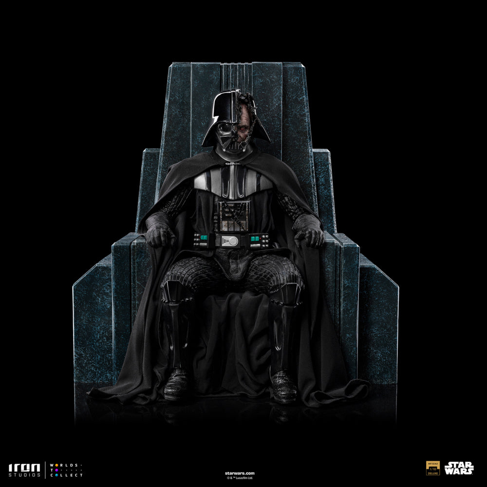 Estátua Darth Vader on Throne 1/10 - Star Wars - Art Scale 1/10 - Iron Studios