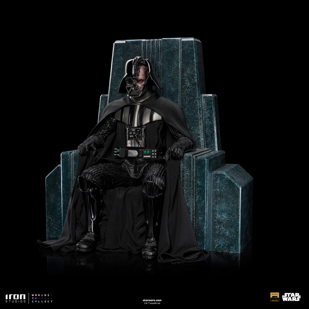 Estátua Darth Vader on Throne 1/10 - Star Wars - Art Scale 1/10 - Iron Studios