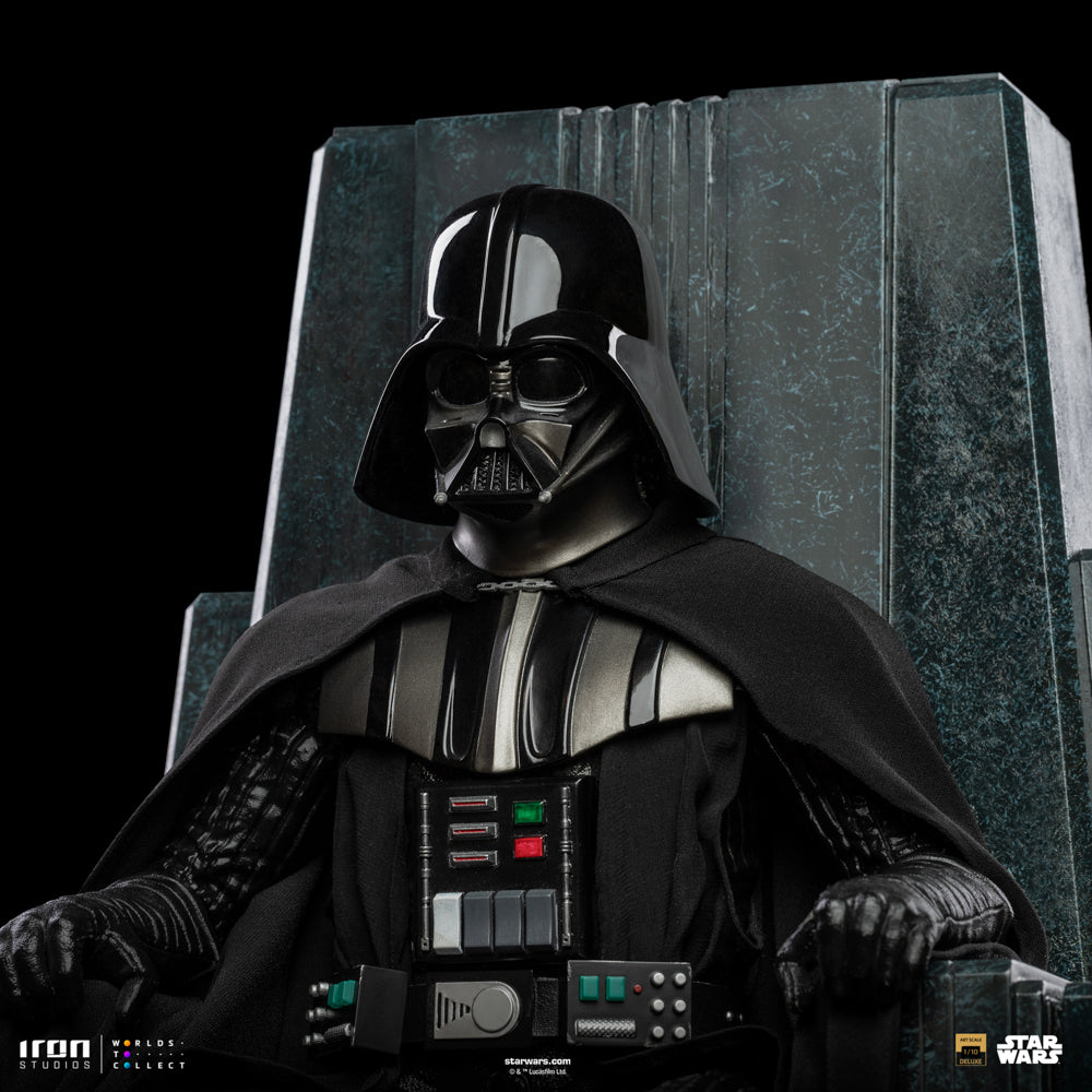 Estátua Darth Vader on Throne 1/10 - Star Wars - Art Scale 1/10 - Iron Studios
