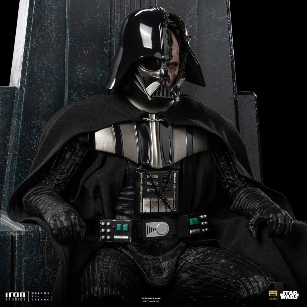 Estátua Darth Vader on Throne 1/10 - Star Wars - Art Scale 1/10 - Iron Studios