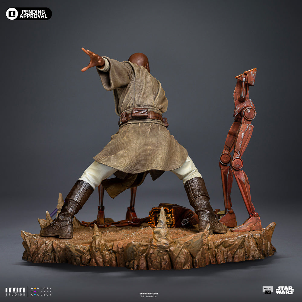 Estátua Mace Windu 1/10 - Star Wars - Art Scale 1/10 - Iron Studios