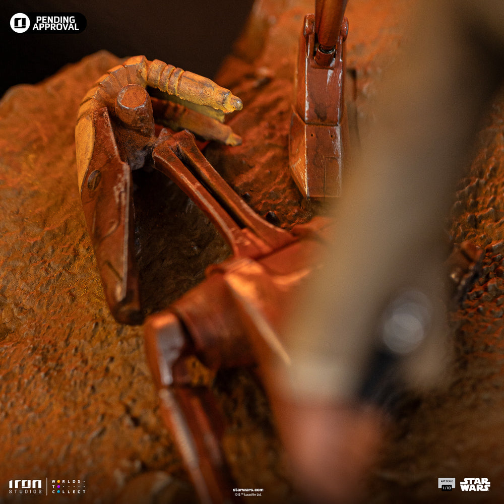 Estátua Mace Windu 1/10 - Star Wars - Art Scale 1/10 - Iron Studios