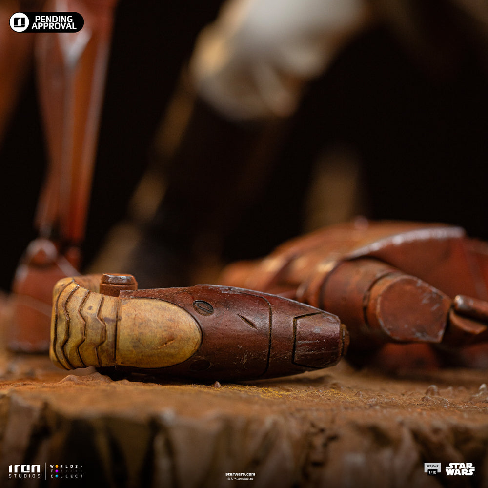 Estátua Mace Windu 1/10 - Star Wars - Art Scale 1/10 - Iron Studios