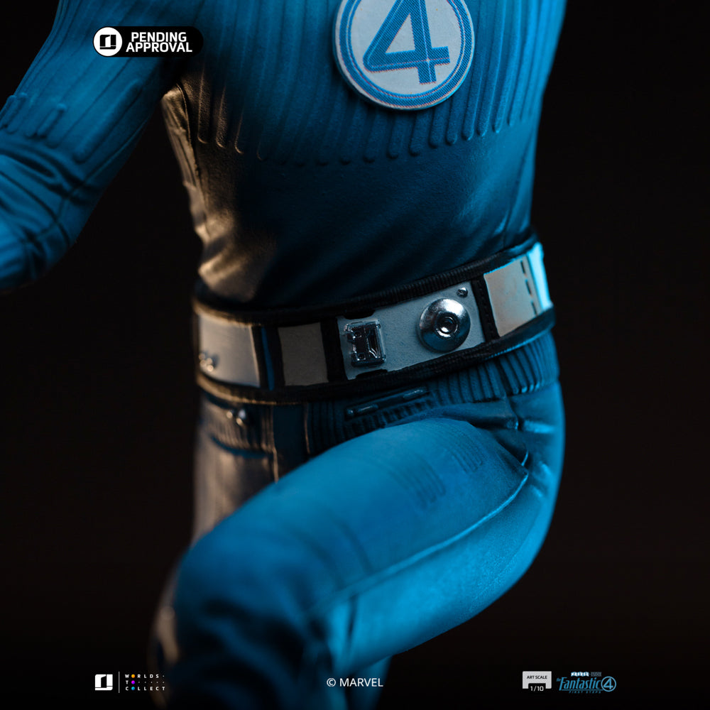 Estátua Mr. Fantastic and H.E.R.B.I.E  1/10 - Quarteto Fantástico - Art Scale 1/10 - Iron Studios