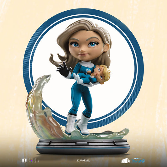 Estátua Invisible Human - Fantastic Four - MiniCo- Iron Studios