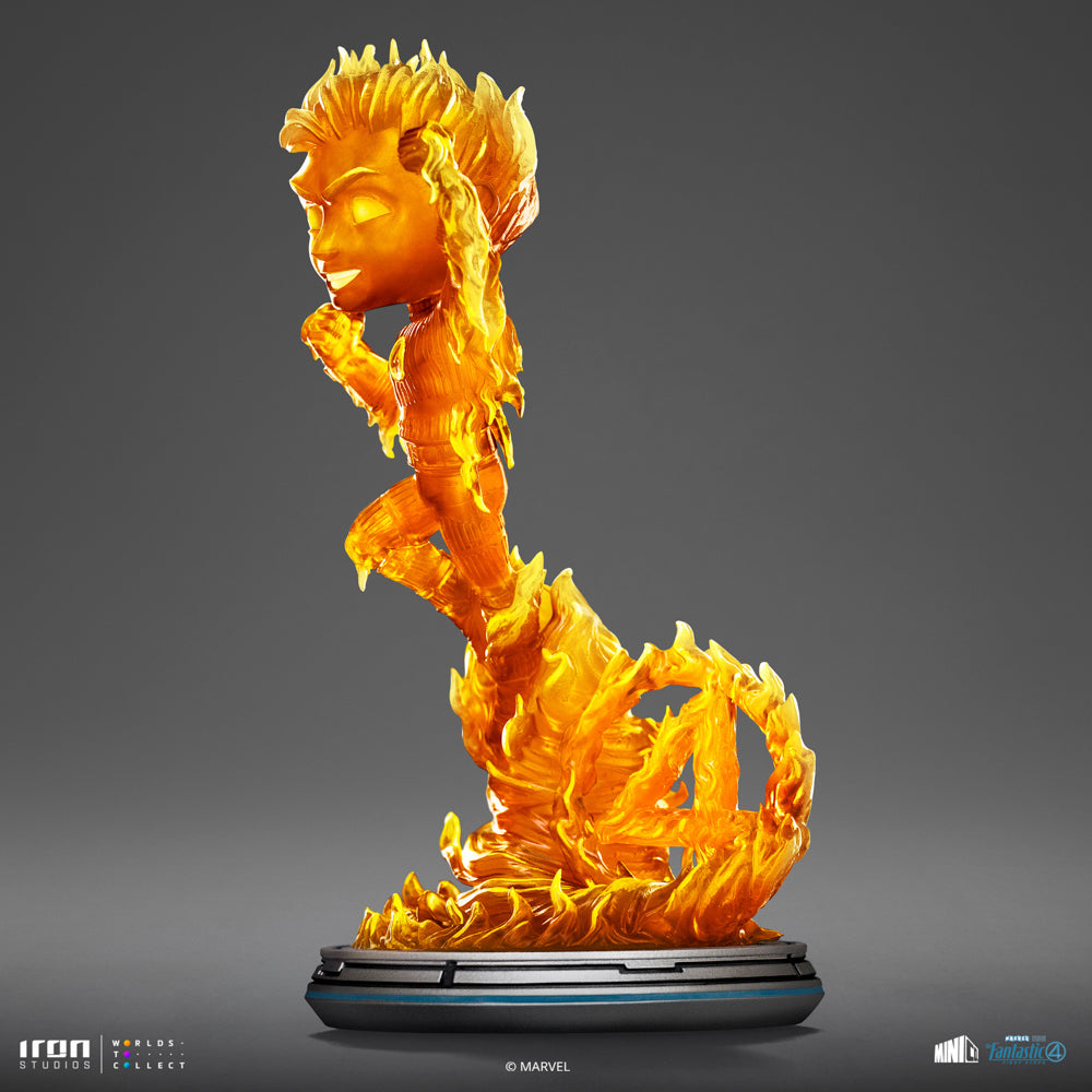 Estátua Human Torch - Fantastic Four - MiniCo - Iron Studios