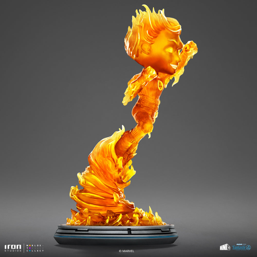 Estátua Human Torch - Fantastic Four - MiniCo - Iron Studios