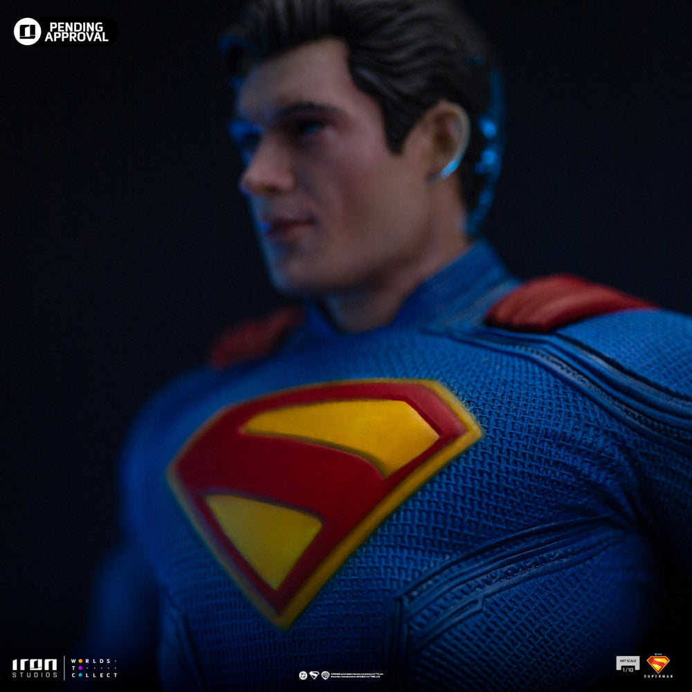 Estátua Superman e Krypto - Superman Legacy Movie - Art Scale 1/10 - Iron Studios