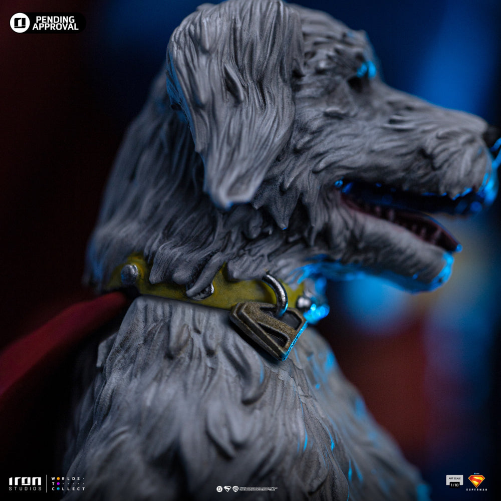 Estátua Superman e Krypto - Superman Legacy Movie - Art Scale 1/10 - Iron Studios