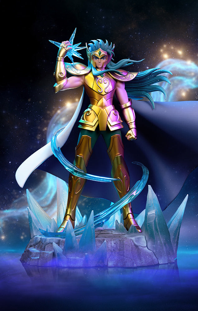 Estátua Aquarius Camus - Saint Seiya - Art Scale 1/10 - Iron Studios