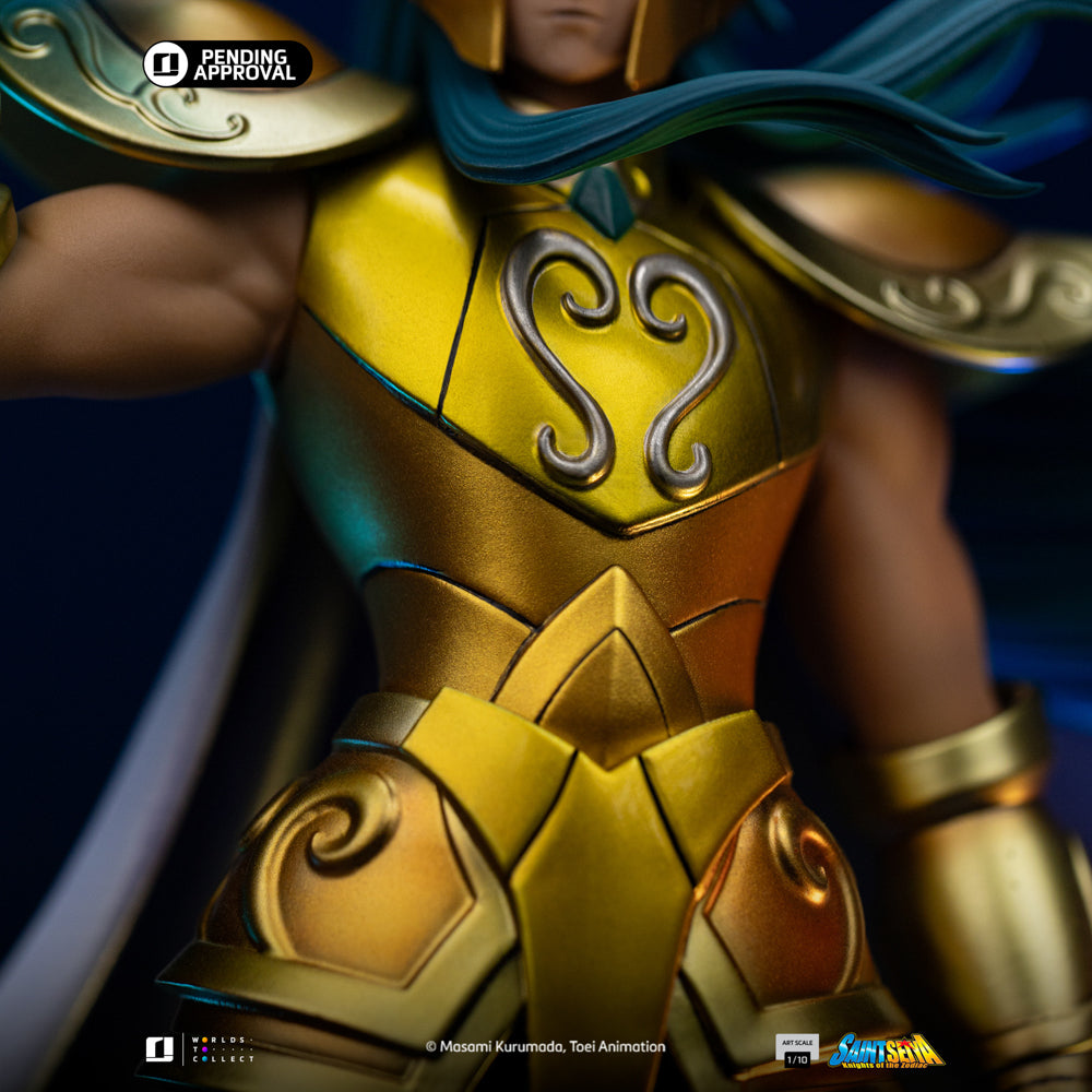 Estátua Aquarius Camus - Saint Seiya - Art Scale 1/10 - Iron Studios