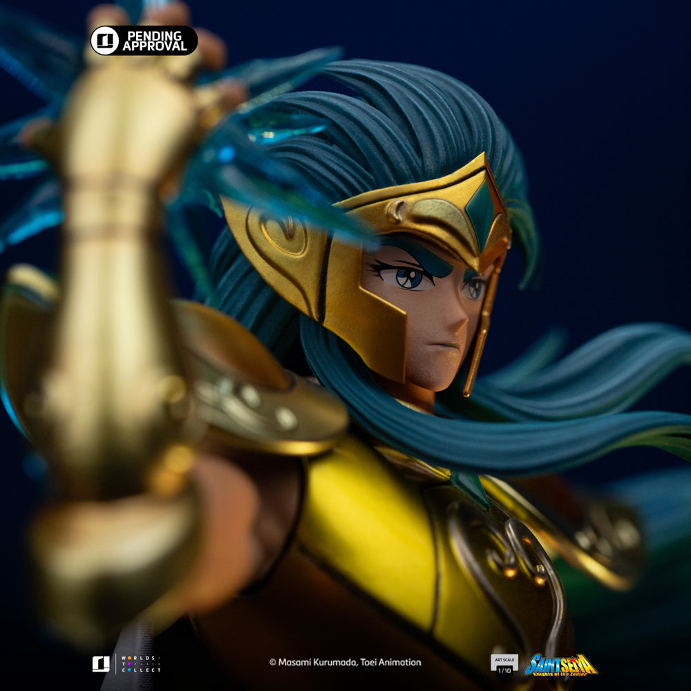 Estátua Aquarius Camus - Saint Seiya - Art Scale 1/10 - Iron Studios