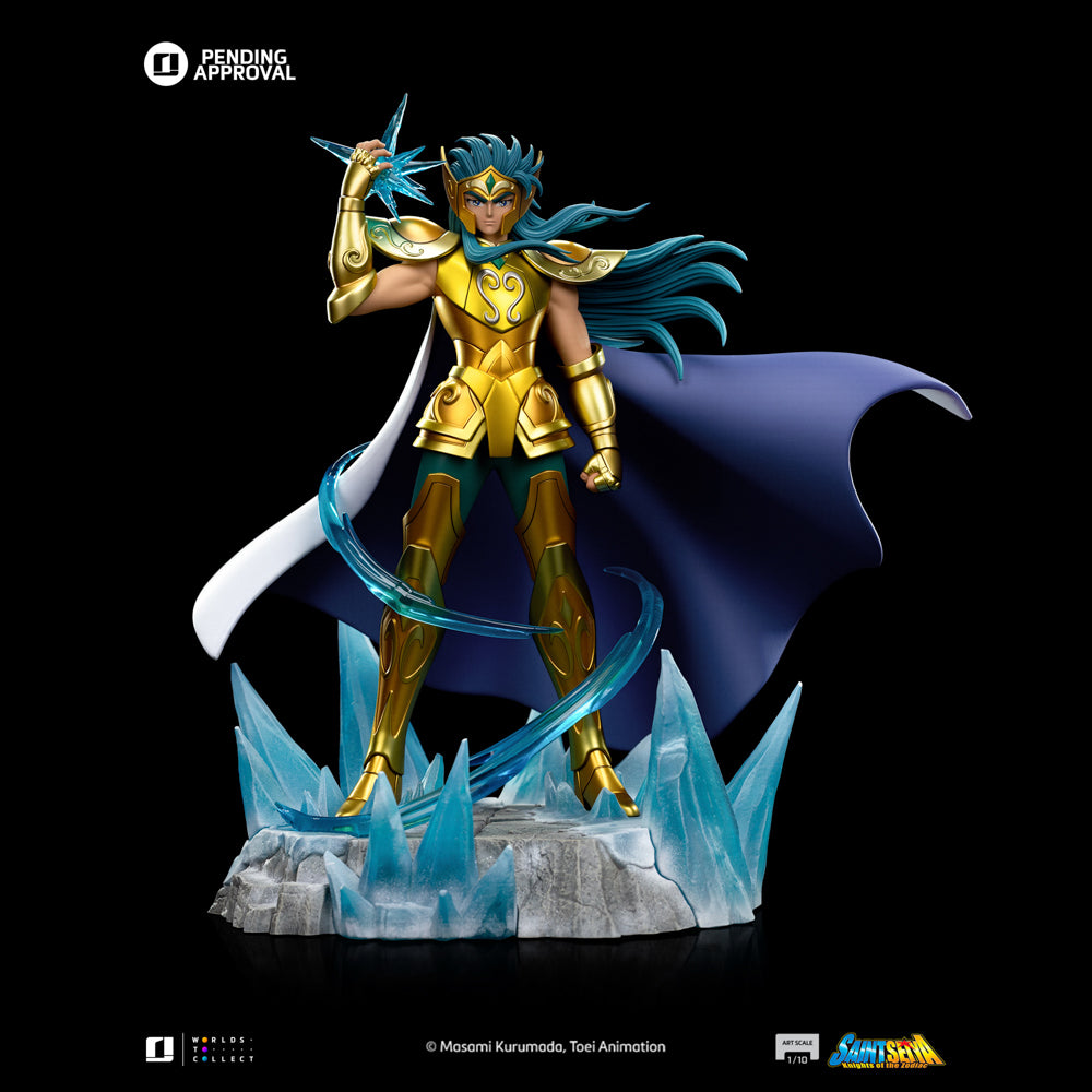 Estátua Aquarius Camus - Saint Seiya - Art Scale 1/10 - Iron Studios