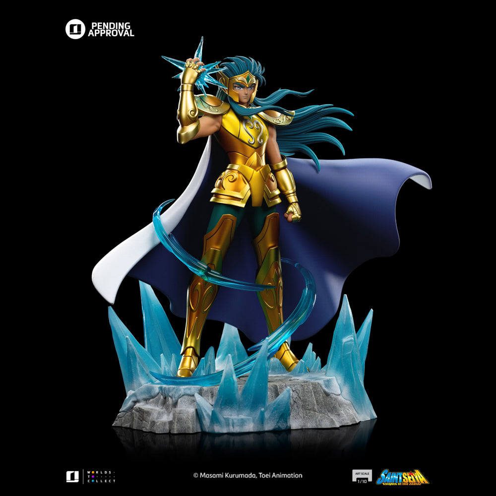 Estátua Aquarius Camus - Saint Seiya - Art Scale 1/10 - Iron Studios