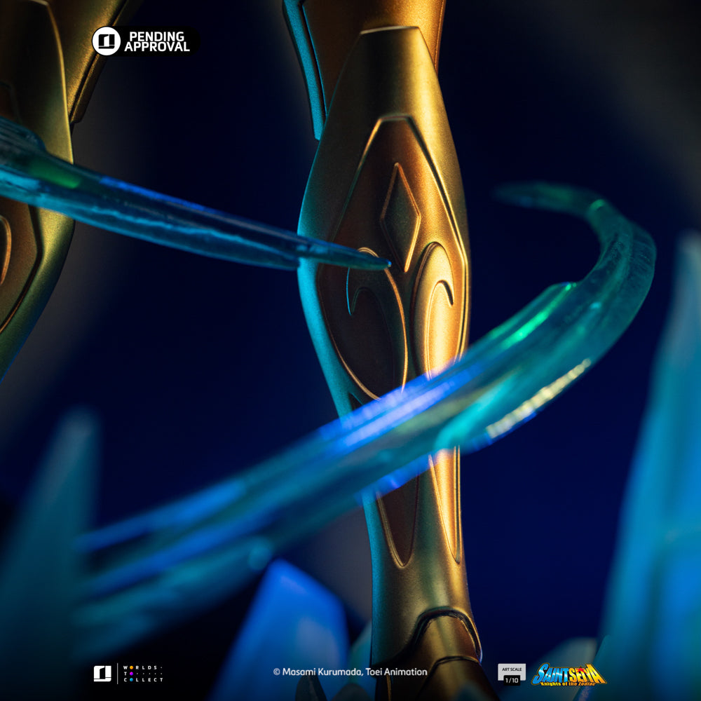 Estátua Aquarius Camus - Saint Seiya - Art Scale 1/10 - Iron Studios