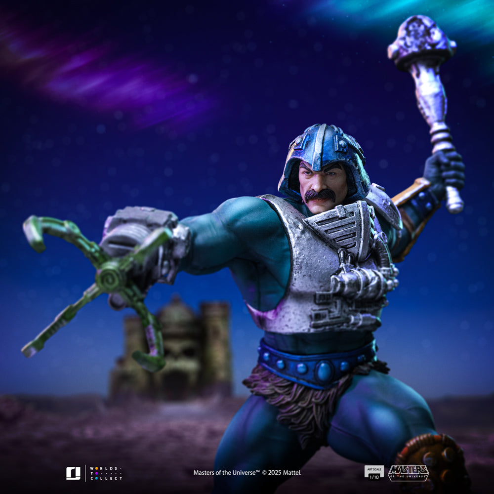 Estátua Serpent Claw Man-at-Arms - Masters of the Universe - Art Scale 1/10 - Iron Studios