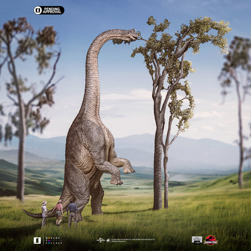 Estátua Welcome to Jurassic Park 