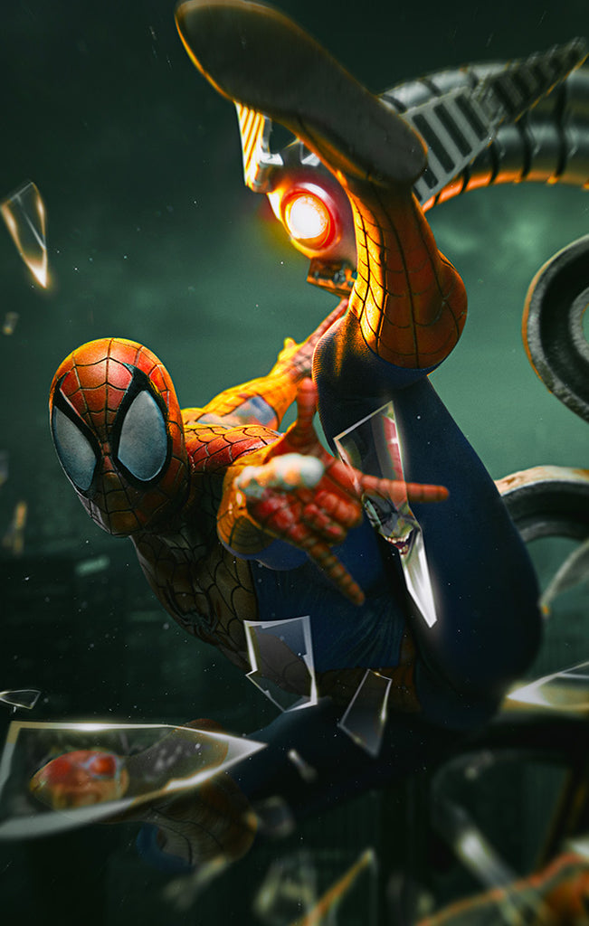 Estátua Spider-Man (10Th Anniversary) - Marvel Comics - Art Scale 1/10 - Iron Studios
