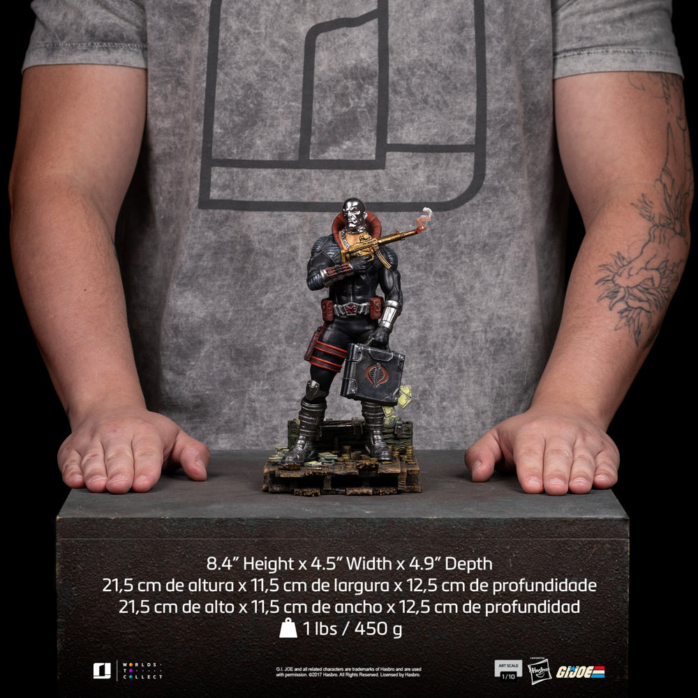 Estátua Destro - G.I Joe - Art Scale 1/10 - Iron Studios