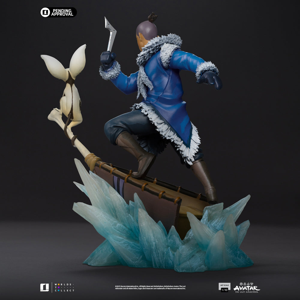 Estátua Sokka - Avatar: The Last Airbender - Art Scale 1/10 - Iron Studios