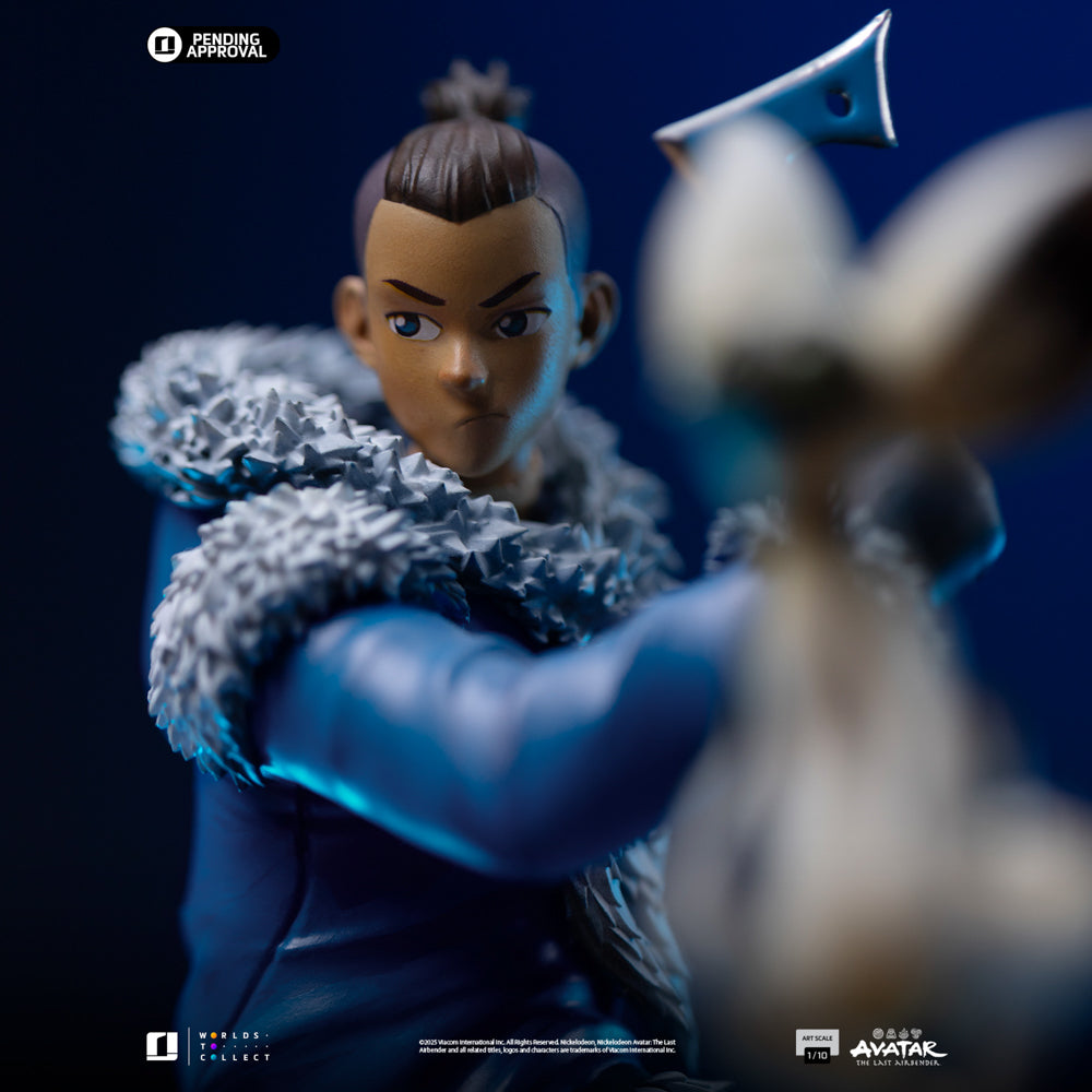 Estátua Sokka - Avatar: The Last Airbender - Art Scale 1/10 - Iron Studios