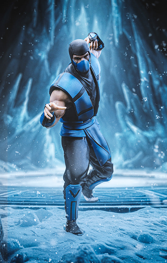 Estátua Sub-Zero (Ninja Collection) - Mortal Kombat - Art Scale 1/10 - Iron Studios